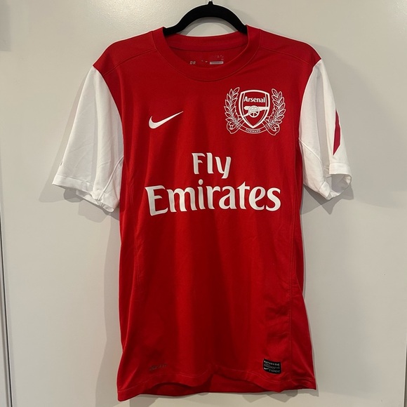 Nike Arsenal London 2011 2012 Home Football Soccer Shirt Jersey Adult Mens S - Picture 1 of 8